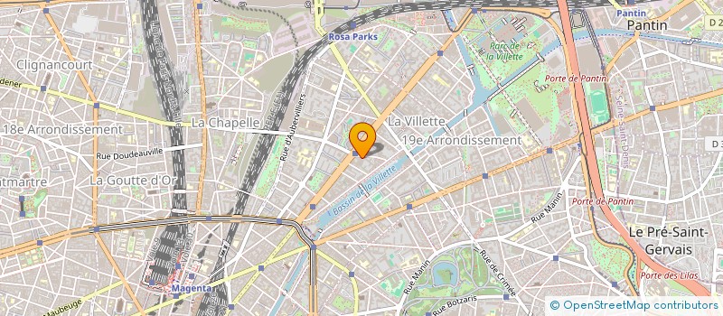 localisation de l'entreprise OHR TORAH à PARIS