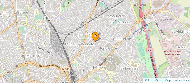 localisation de l'entreprise OHR TORAH-LEDER INSTITUT à TOULOUSE