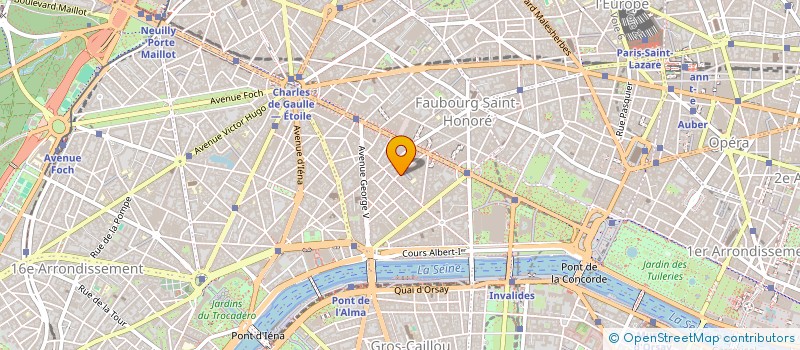 localisation de l'entreprise OHRCO INVEST  PARIS