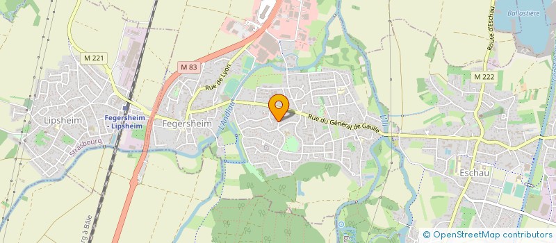 localisation de l'entreprise OHRESSER à FEGERSHEIM