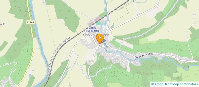 localisation de l'entreprise OHRESSER & LECOUFFE  CHEZY-SUR-MARNE