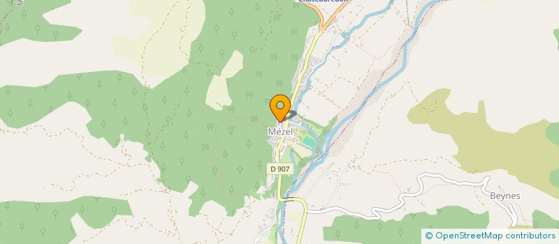 localisation de l'entreprise OHRIZEN  MEZEL