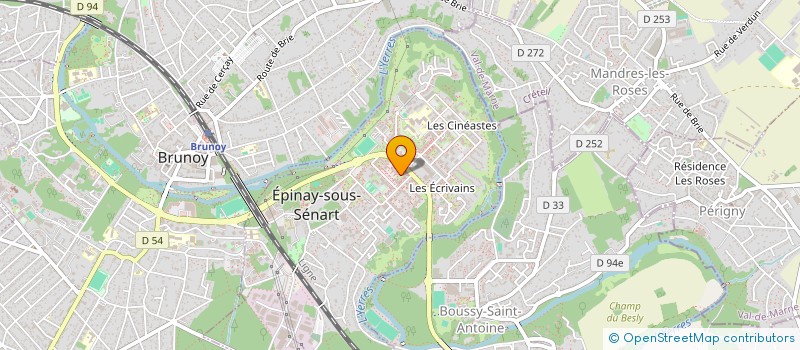 localisation de l'entreprise OHS  EPINAY-SOUS-SENART