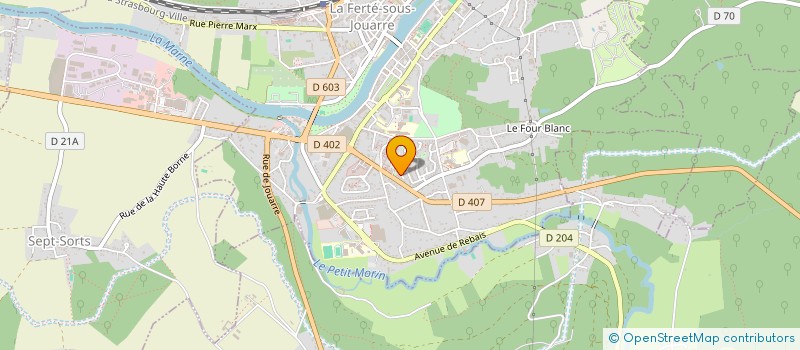 localisation de l'entreprise OHSHARE  LA FERTE-SOUS-JOUARRE
