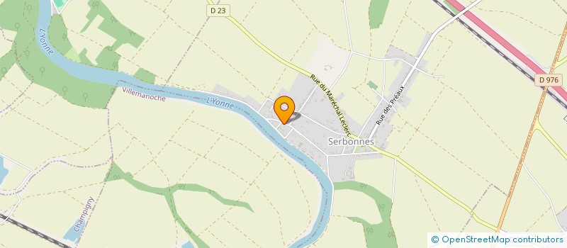 localisation de l'entreprise OHTP  SERBONNES