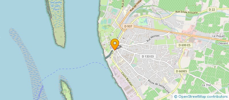 localisation de l'entreprise OHVAPOTEUR à BLAYE