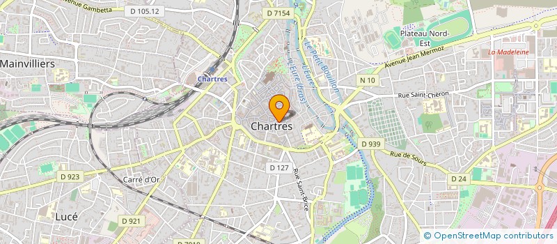 localisation de l'entreprise OHVL ORGANISATION à CHARTRES