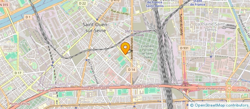 localisation de l'entreprise OI à SAINT-OUEN-SUR-SEINE