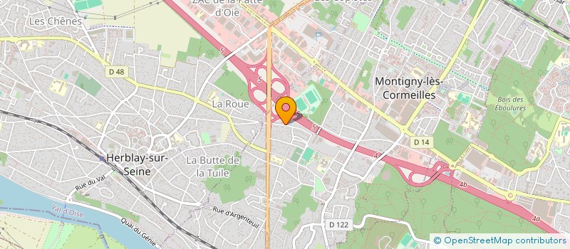 localisation de l'entreprise OI TECHNOLOGIES à MONTIGNY-LES-CORMEILLES