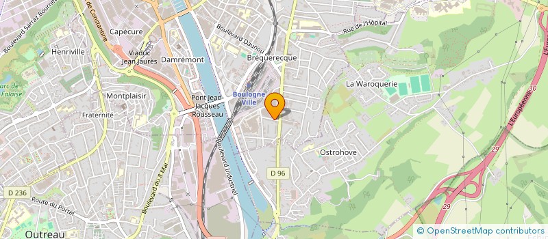 localisation de l'entreprise OIA  BOULOGNE-SUR-MER