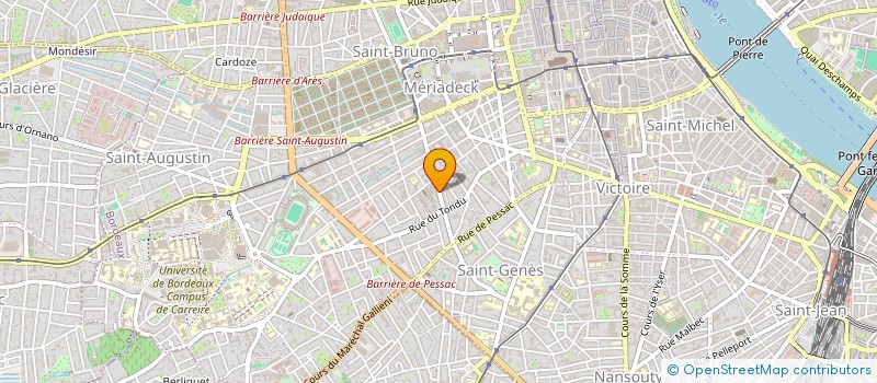 localisation de l'entreprise OIBEAGLES à BORDEAUX