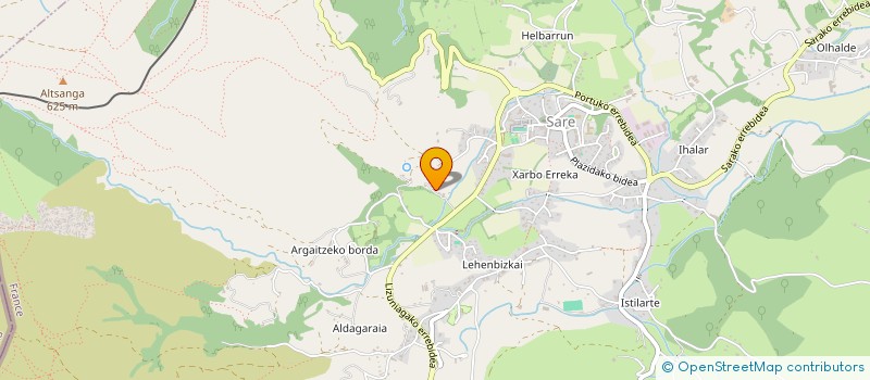 localisation de l'entreprise OIHAL BERRI  ASCAIN