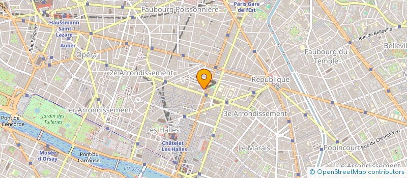 localisation de l'entreprise OIHANA à PARIS