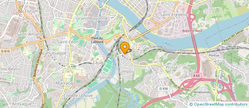 localisation de l'entreprise OIHANOHA à BAYONNE