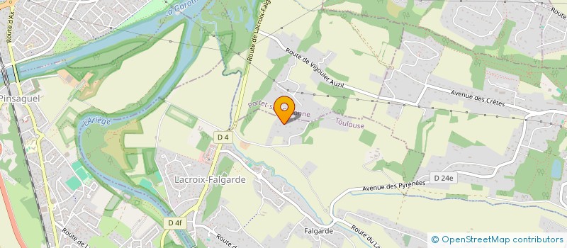 localisation de l'entreprise OIHSTELONEA  LACROIX-FALGARDE