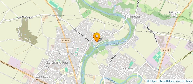 localisation de l'entreprise OIKIA à NIORT