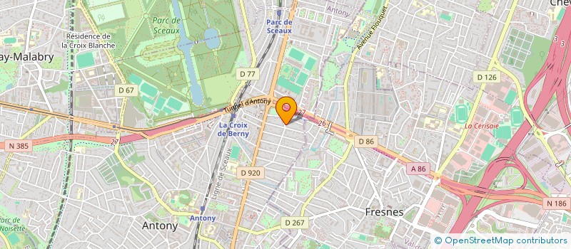 localisation de l'entreprise OIKIA CONCIERGERIE à ANTONY