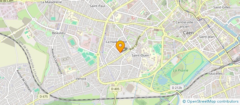 localisation de l'entreprise OIKOLOGOS à CAEN