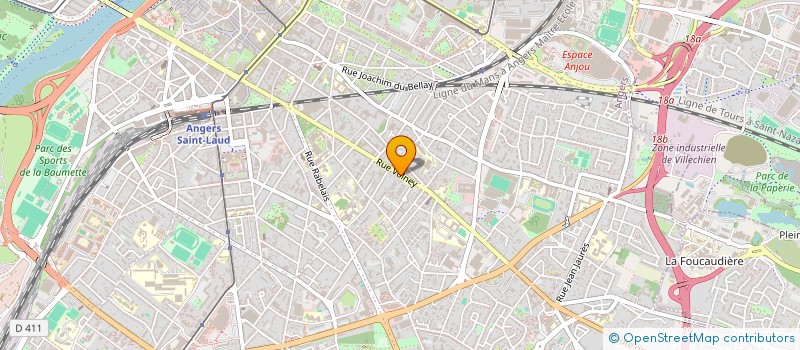 localisation de l'entreprise OIKONOMIA à ANGERS