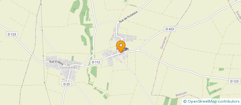 localisation de l'entreprise OIKOS  GIVRAINES