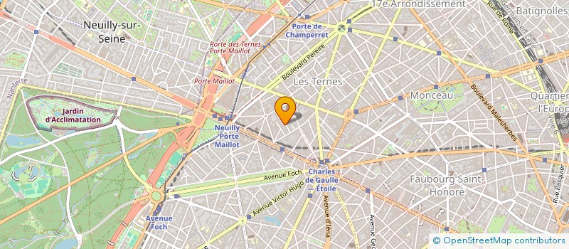 localisation de l'entreprise OIKOS 85  PARIS