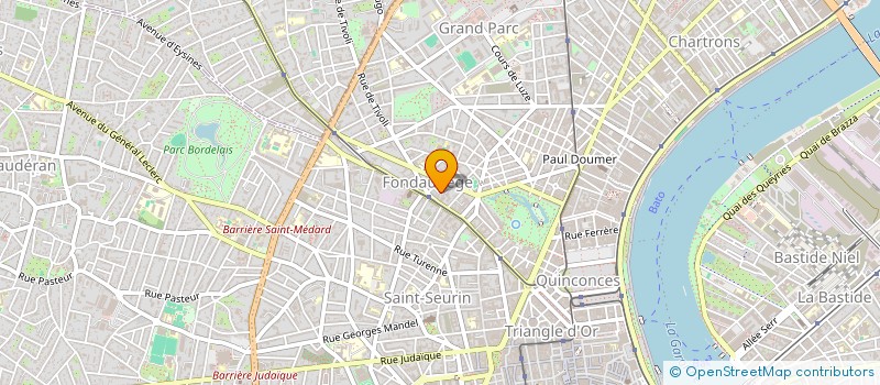 localisation de l'entreprise OIKOS  BORDEAUX