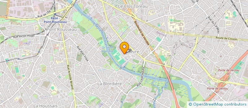 localisation de l'entreprise OIKOS  NANTES