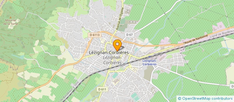 localisation de l'entreprise OIKOS à LEZIGNAN-CORBIERES