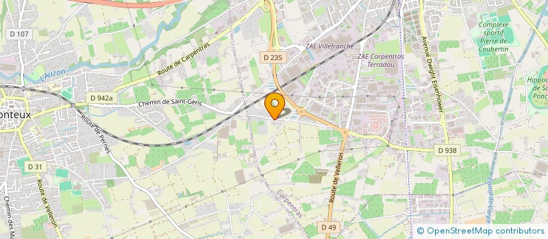 localisation de l'entreprise OIKOS  CARPENTRAS