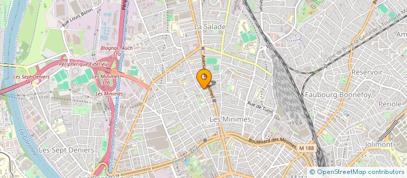 localisation de l'entreprise OIKOS à TOULOUSE