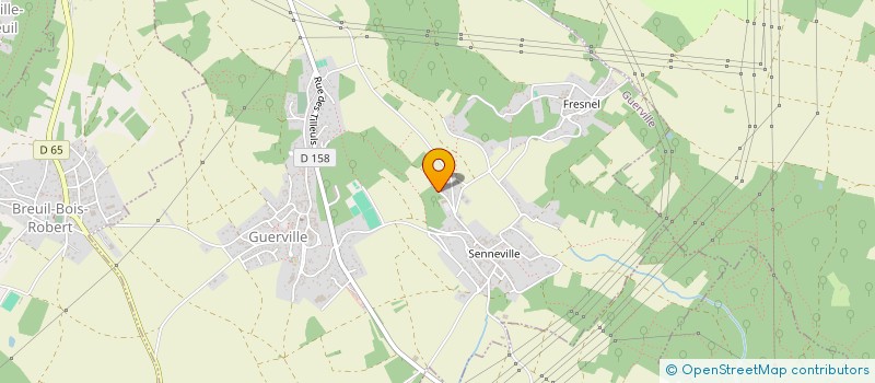 localisation de l'entreprise OIKOS  GUERVILLE