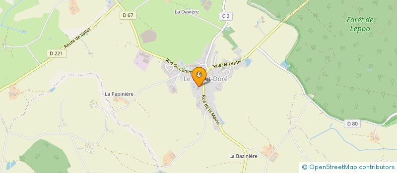localisation de l'entreprise OIKOS à MONTREVAULT-SUR-EVRE