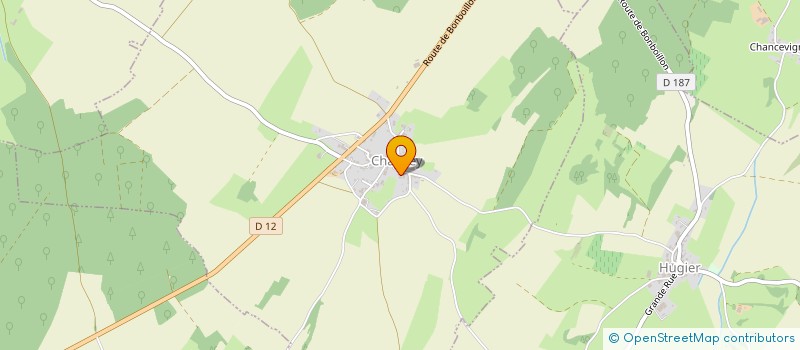 localisation de l'entreprise OIKOS  CHANCEY