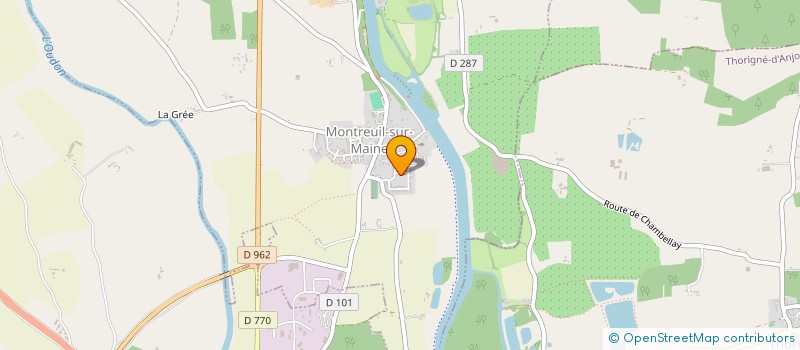 localisation de l'entreprise OIKOS à LONGUENEE-EN-ANJOU