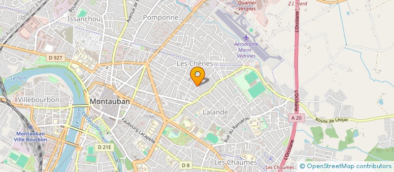 localisation de l'entreprise OIKOS  MONTAUBAN