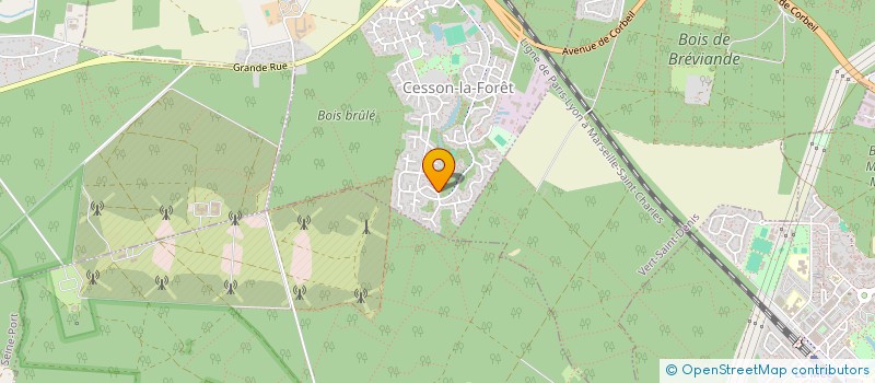 localisation de l'entreprise OIKOS  CESSON