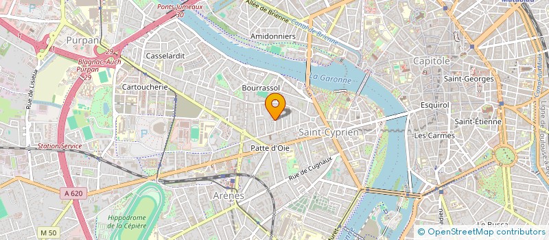 localisation de l'entreprise OIKOS CONSEIL GESTION à TOULOUSE