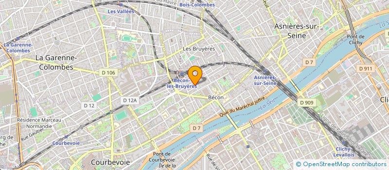 localisation de l'entreprise OIKOS INITIATIVES à COURBEVOIE