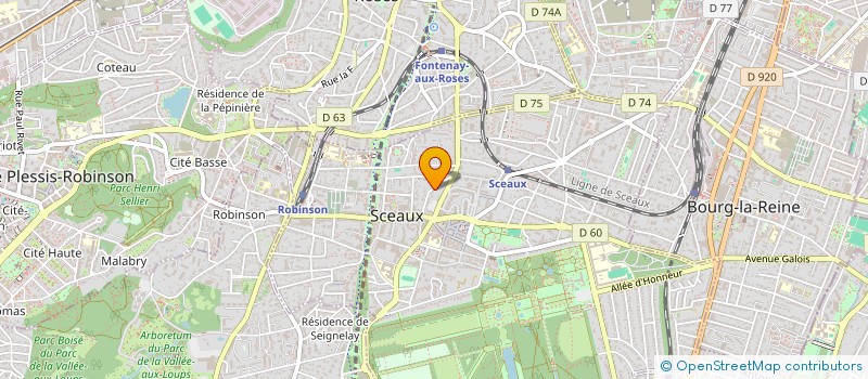 localisation de l'entreprise OIKOS KEDROS à SCEAUX