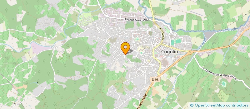 localisation de l'entreprise OIL à COGOLIN