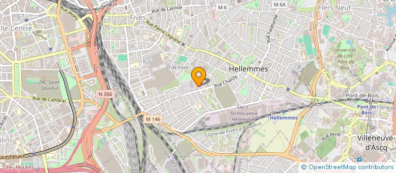 localisation de l'entreprise OIL CITY PROMOTIONS  LILLE