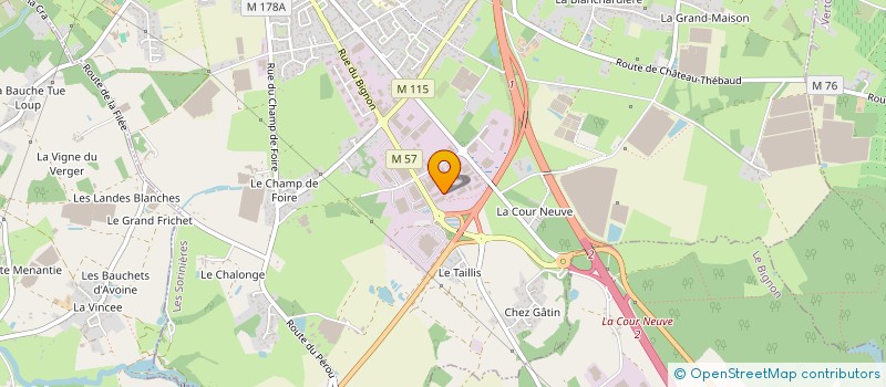 localisation de l'entreprise OIL CONTROL GROUPE FRANCE à LES SORINIERES