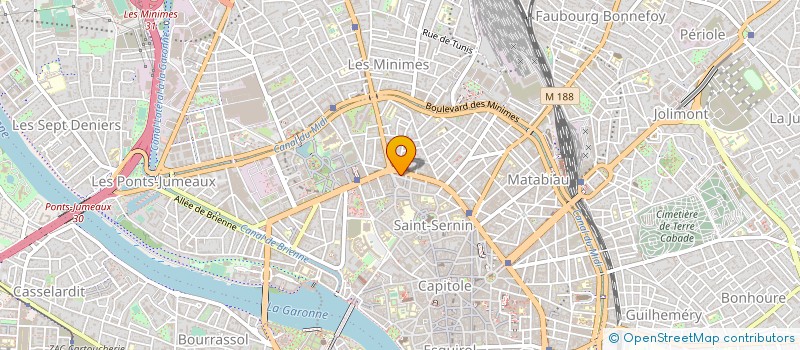 localisation de l'entreprise OIL F à TOULOUSE