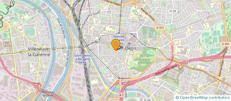 localisation de l'entreprise OIL FRANCE OU ORGAN INTER LUBRIFIANTS à SAINT-DENIS