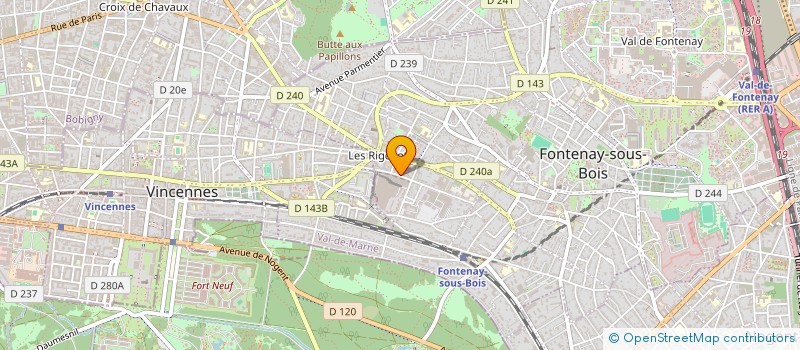localisation de l'entreprise OIL-MA à FONTENAY-SOUS-BOIS
