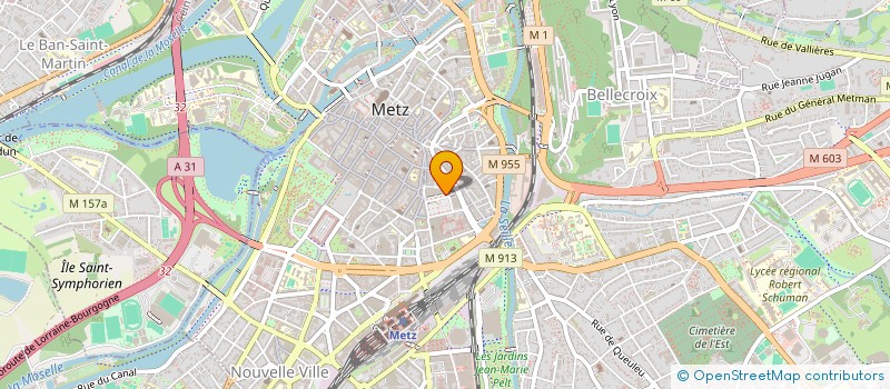 localisation de l'entreprise OIL RECYCLE  METZ