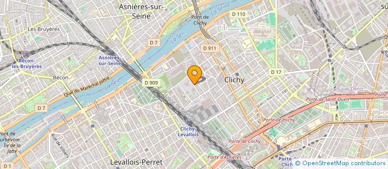 localisation de l'entreprise OILARRA à CLICHY