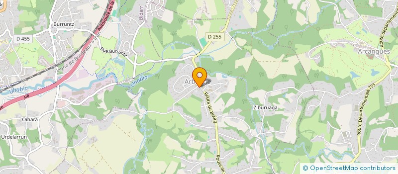 localisation de l'entreprise OINARRI  ARBONNE