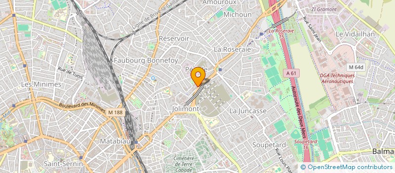 localisation de l'entreprise OIQIA à TOULOUSE