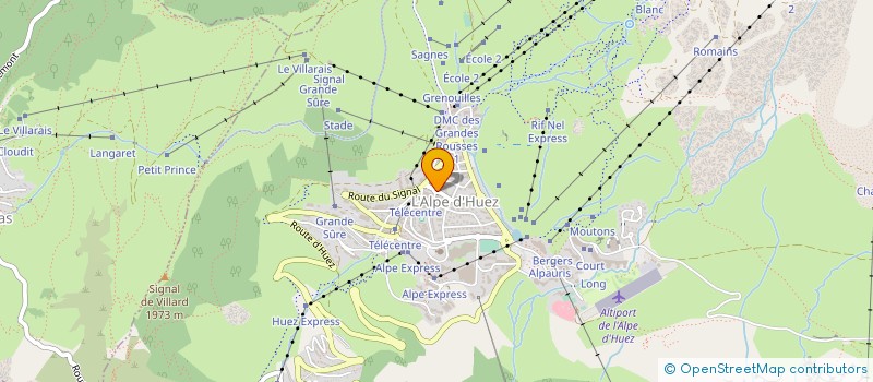 localisation de l'entreprise OISANS AUTOMATIC  HUEZ